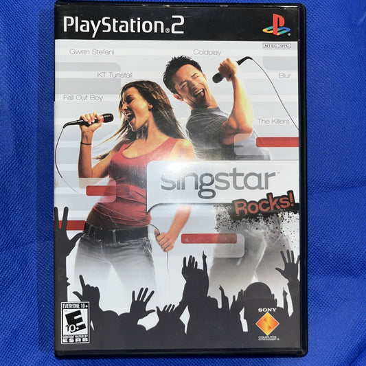 SingStar Rocks (PS2) Sealed