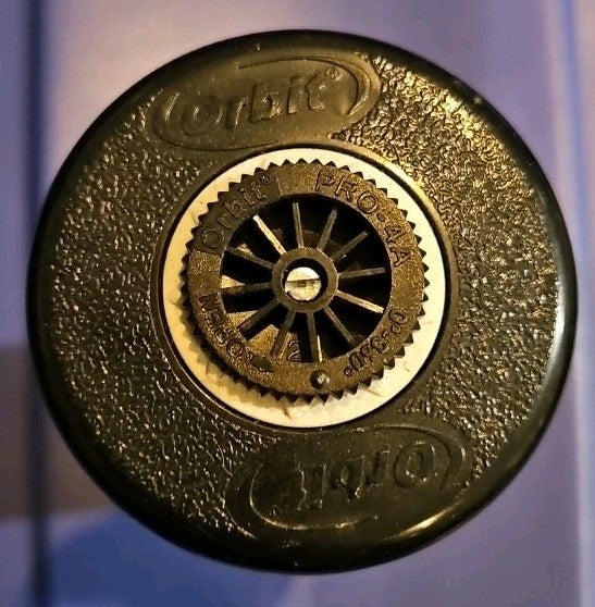 Orbit 54580l 4' radius 4" adjustable spray pattern pop up sprinkler head