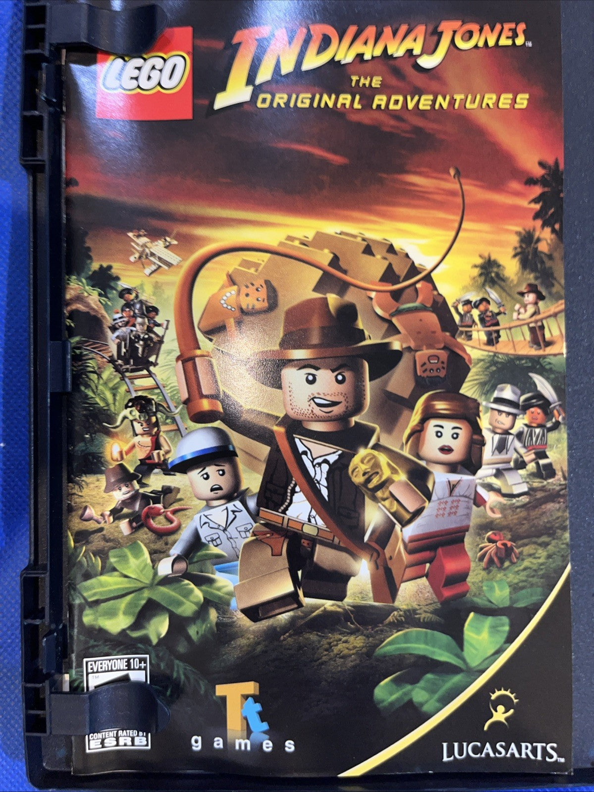 Lego Indiana Jones (PS2) Mint. Tested. No Scratches. New Case. Resealed