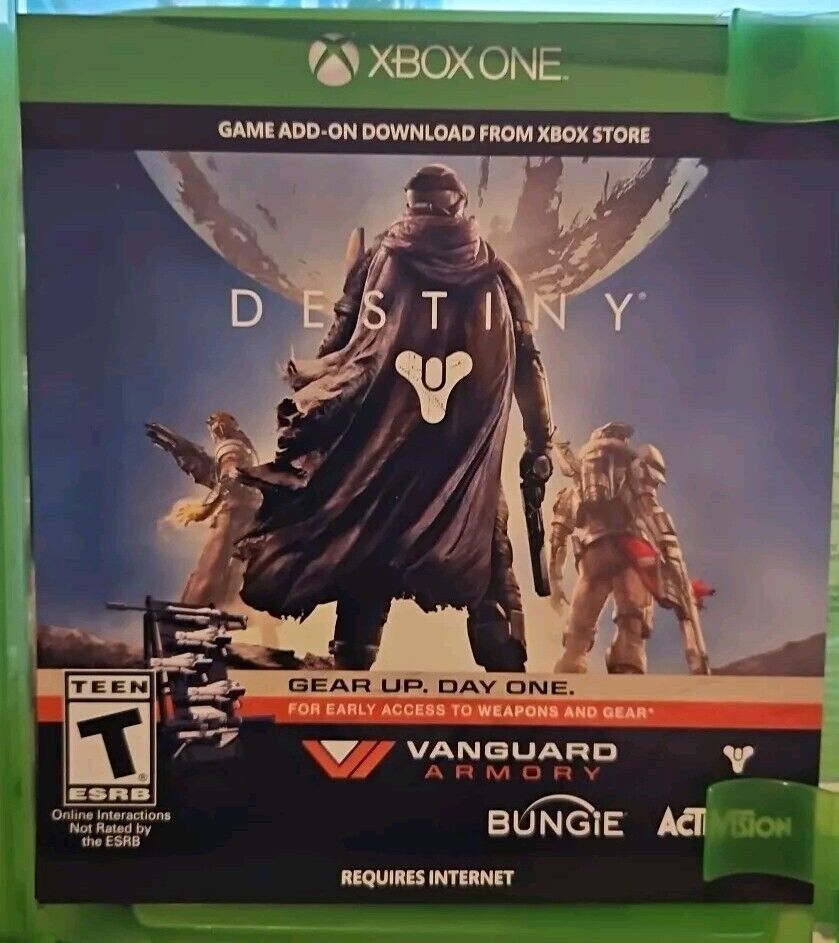 Destiny (Microsoft Xbox One, 2014) Tested. Resealed.