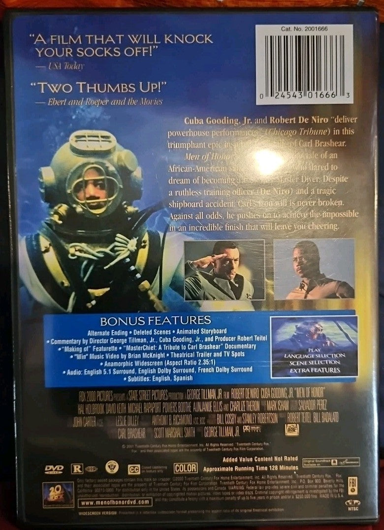 Men of Honor (DVD, 2000)