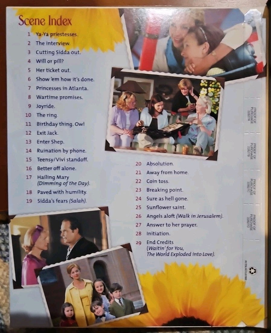 Divine Secrets of the Ya-Ya Sisterhood (DVD) Tested. No Scratches.