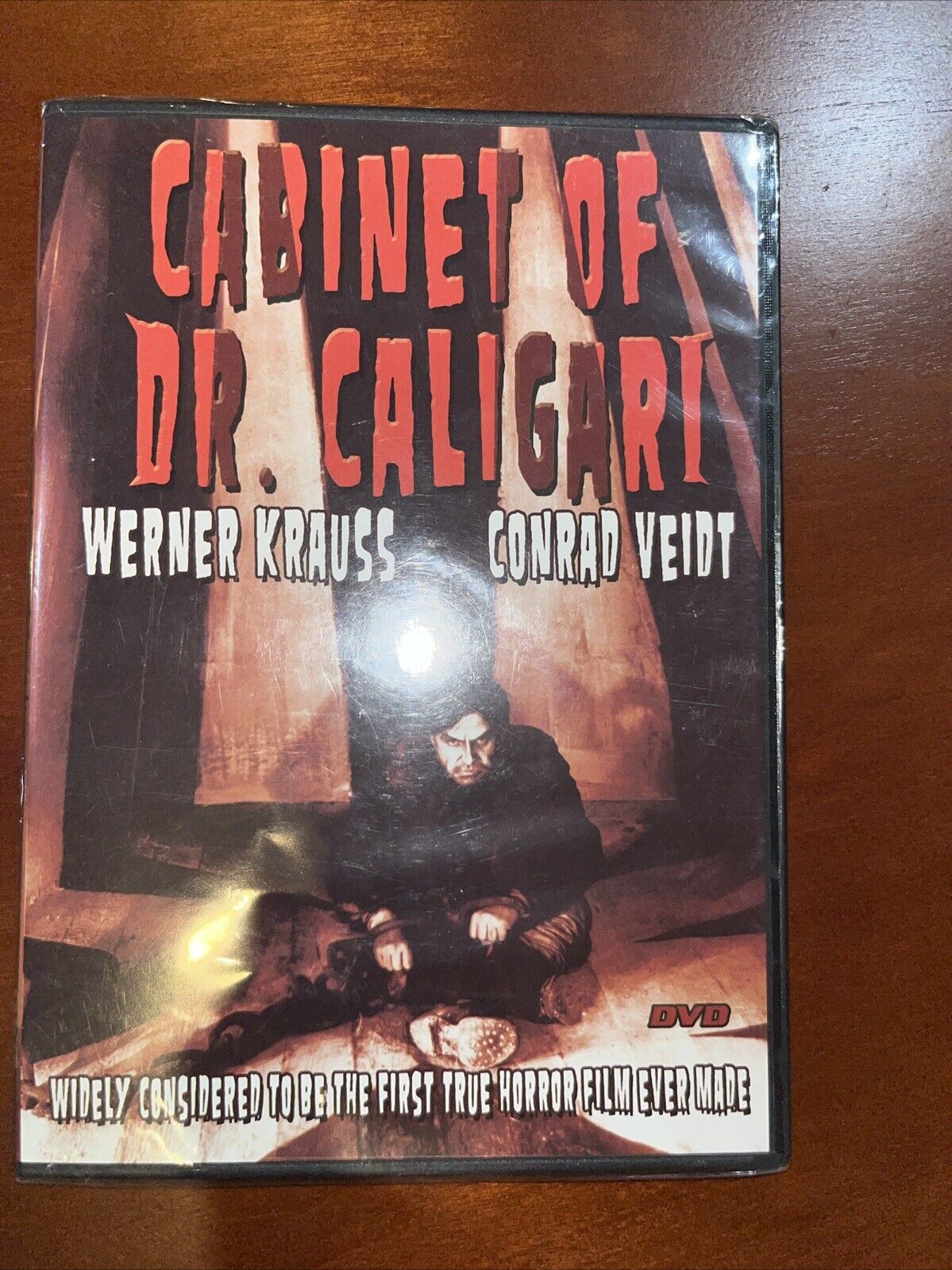 Cabinet of Dr. Caligari 1920 DVD Conrad Veidt Silent Horror Mystery Classic!