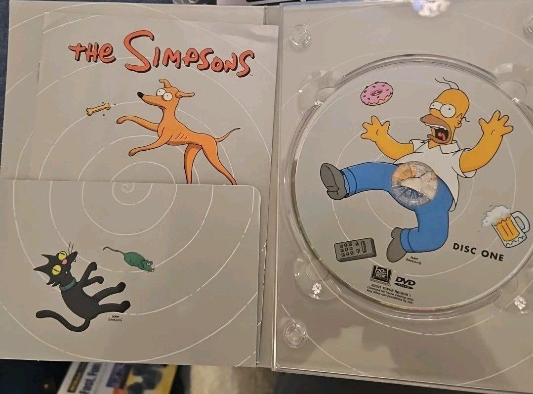 The Simpsons The Complete First Season Missing Outer Sleeve