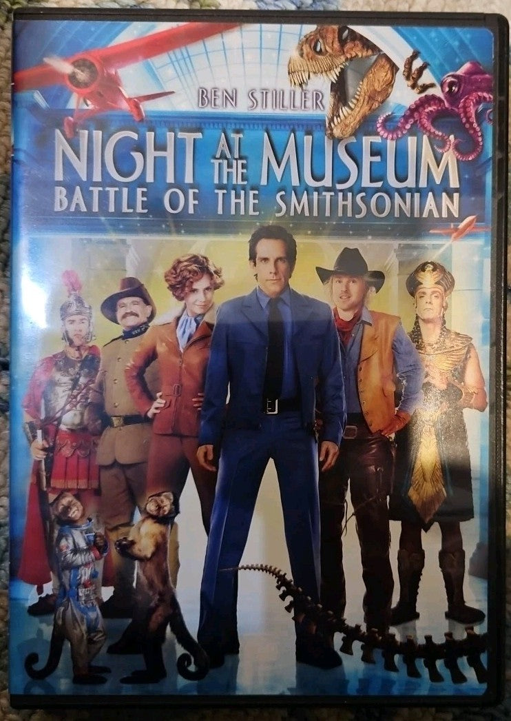 Night at the Museum + Battle of Smithsonian 2-Pack (DVD) New Sealed