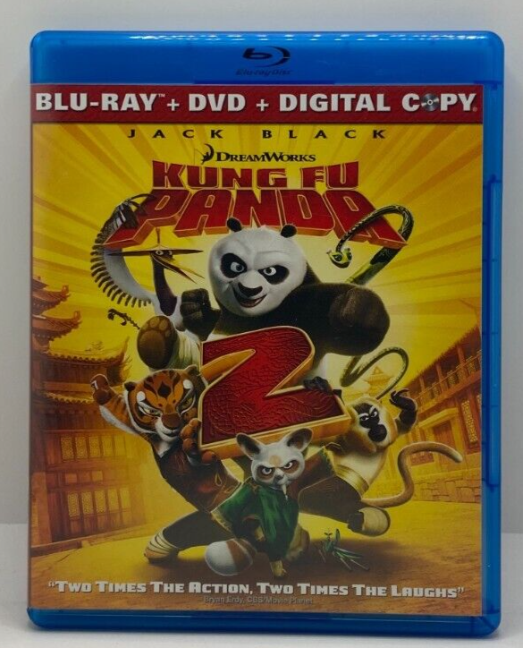 Kung Fu Panda 2 (Blu-ray, 2011) No DVD or Digital Copy