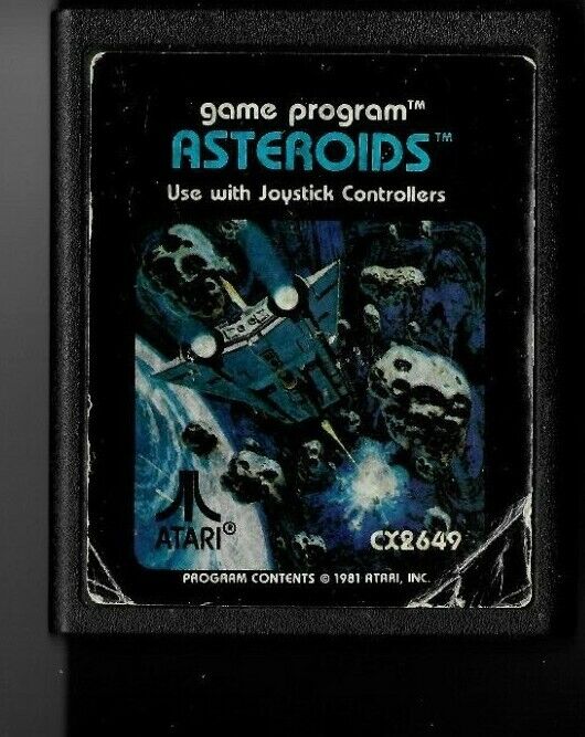 Atari Game Cartridges - Choose the Drop-Down List
