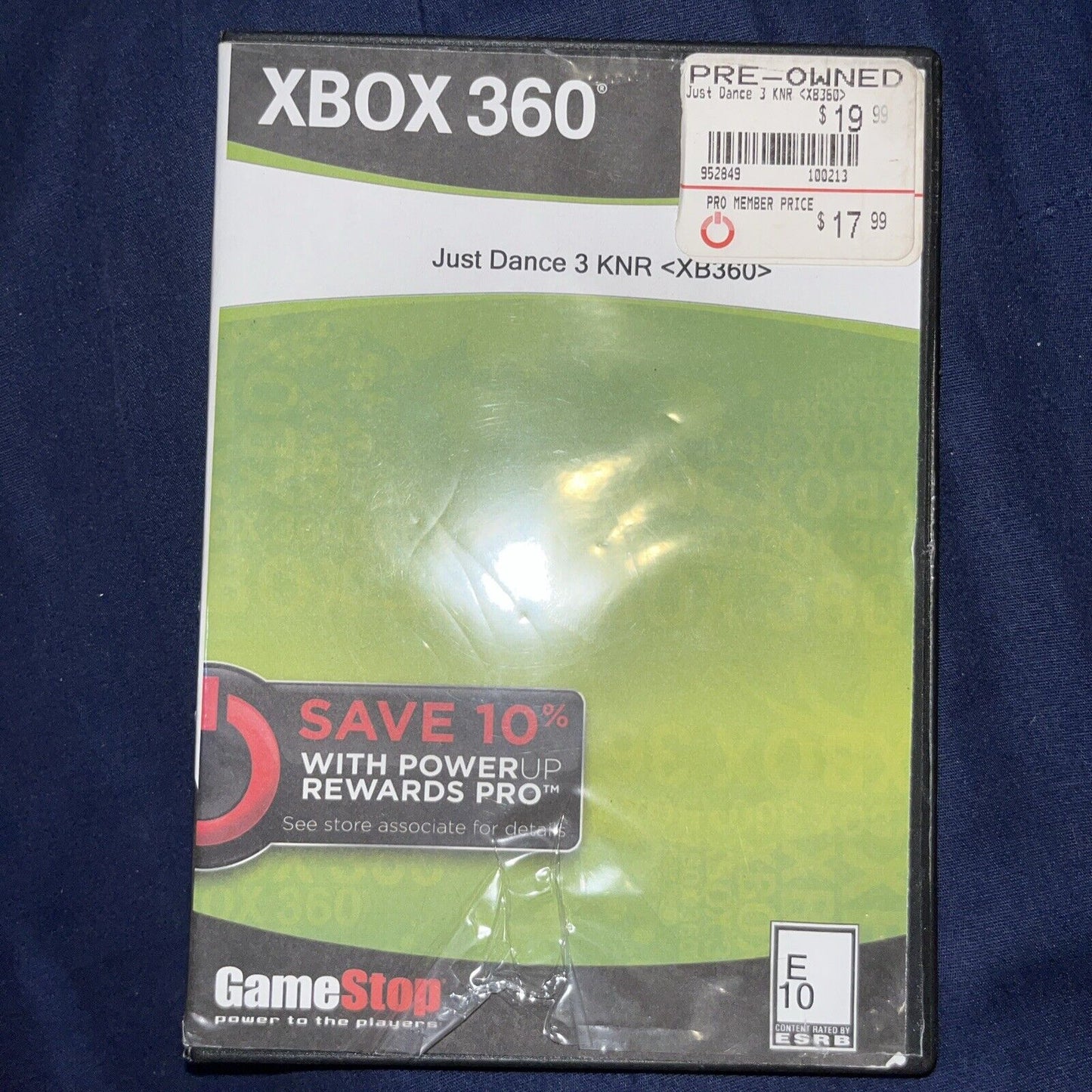 Just Dance 3 (Xbox 360) No Cover Art. No Manual. New Case. Tested