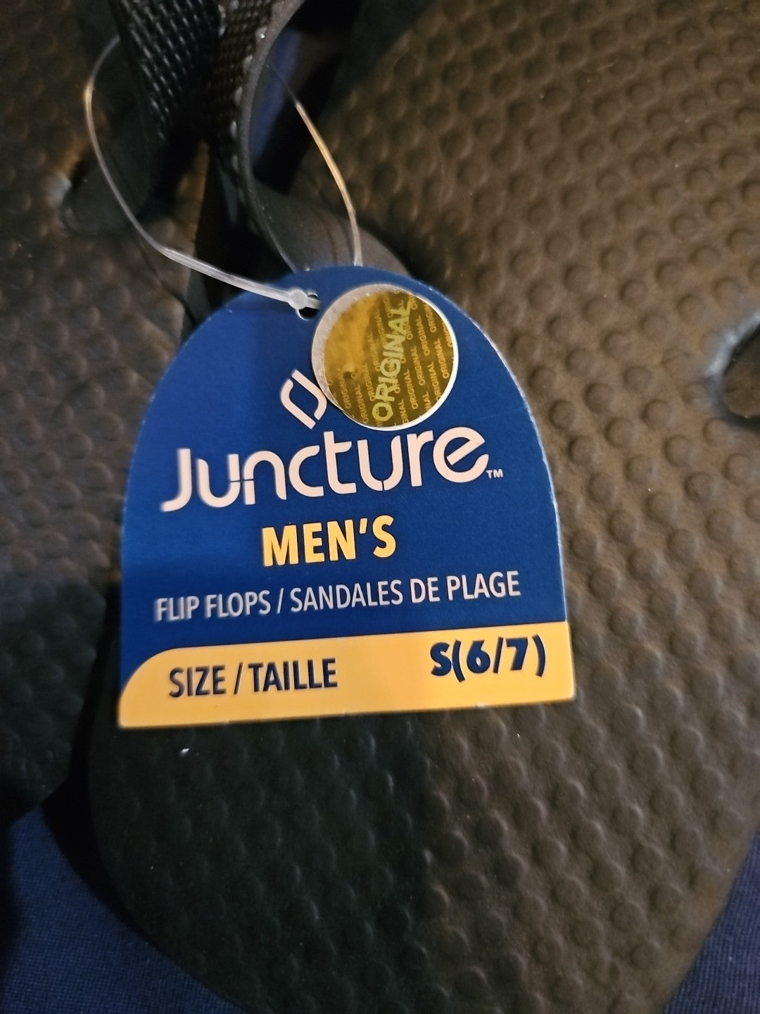 Juncture Men's Flip Flops Size 6/7- New