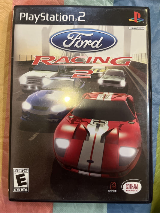 Ford Racing 2 (PS2)  CIB. Manual W/Reg. Tested.