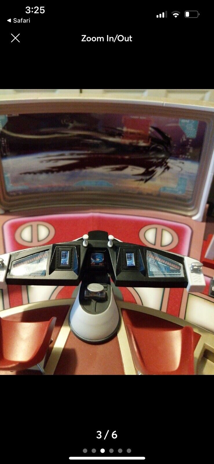 Star Trek USS Enterprise Bridge Playset with Captain Kirk & Old Spock Figure