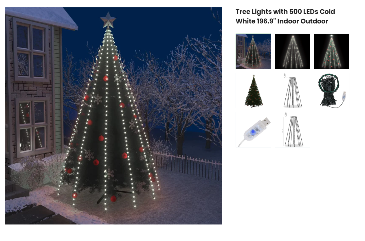 Christmas Tree & Holiday LED LIghting