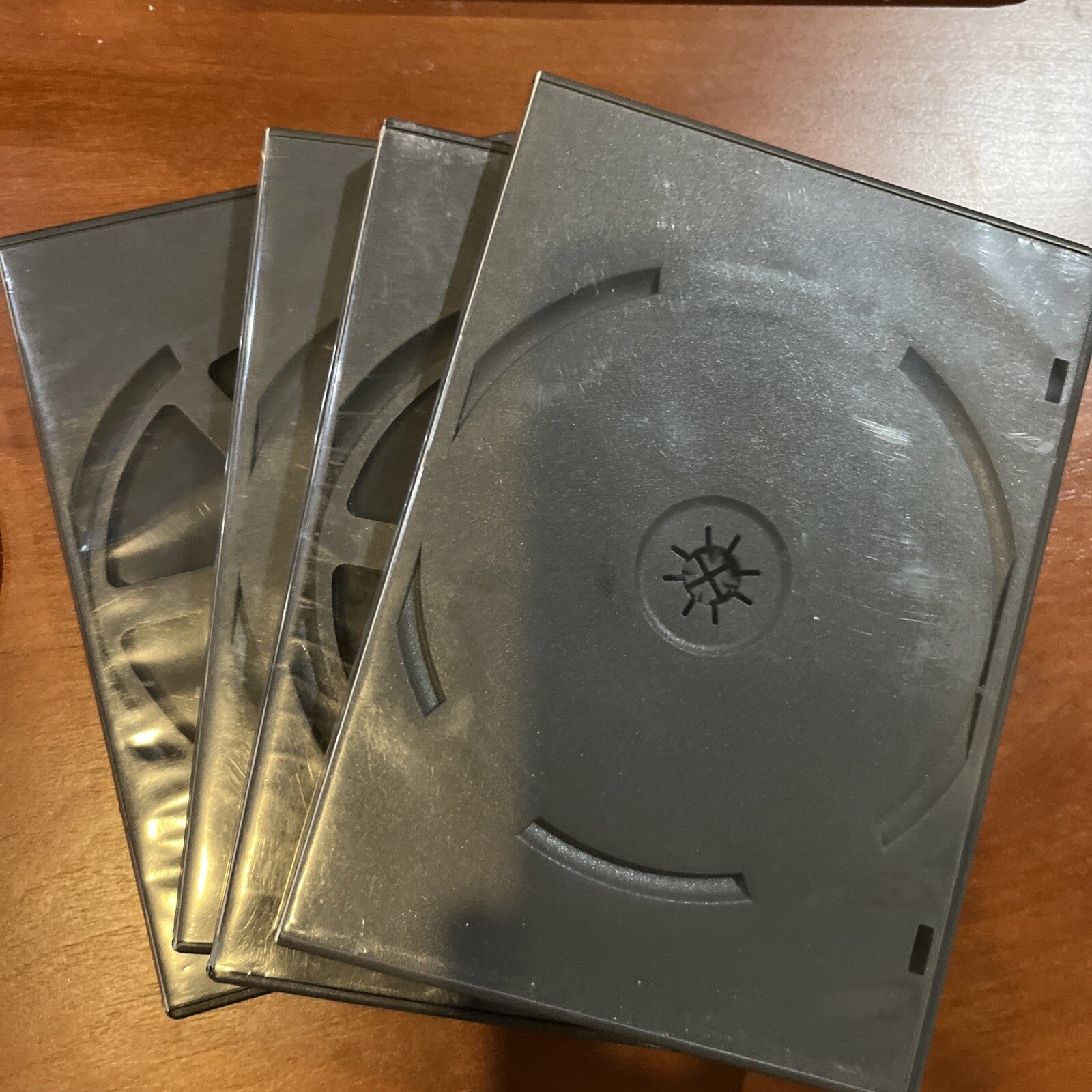 Qty = 4 Used Double DVD Cases. Undamaged - CHOOSE YOUR QUANTITY