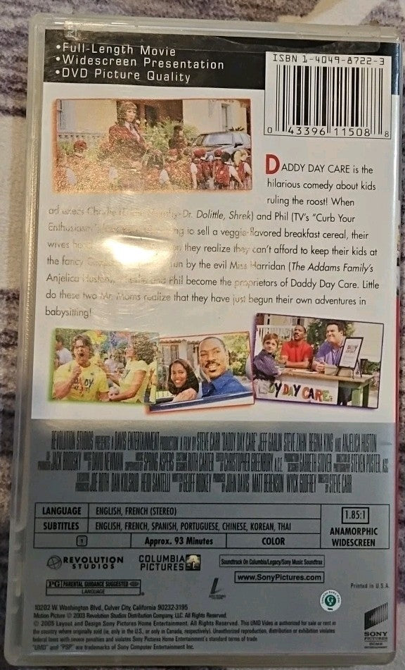 Daddy Day Care (Uni Media Disc, 2003) Tested