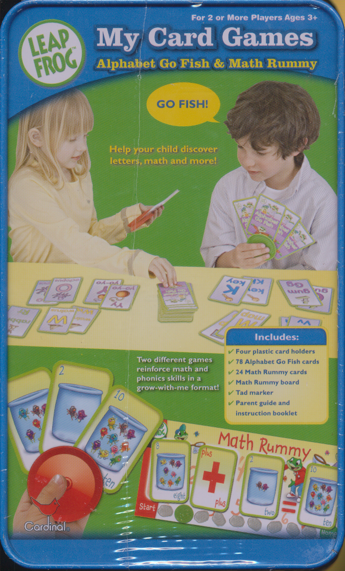 Leap Frog My Card Games Tin