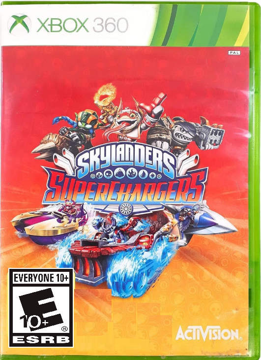 Skylanders Superchargers for XBOX 360 - Tested. New Case. No scratches. Resealed