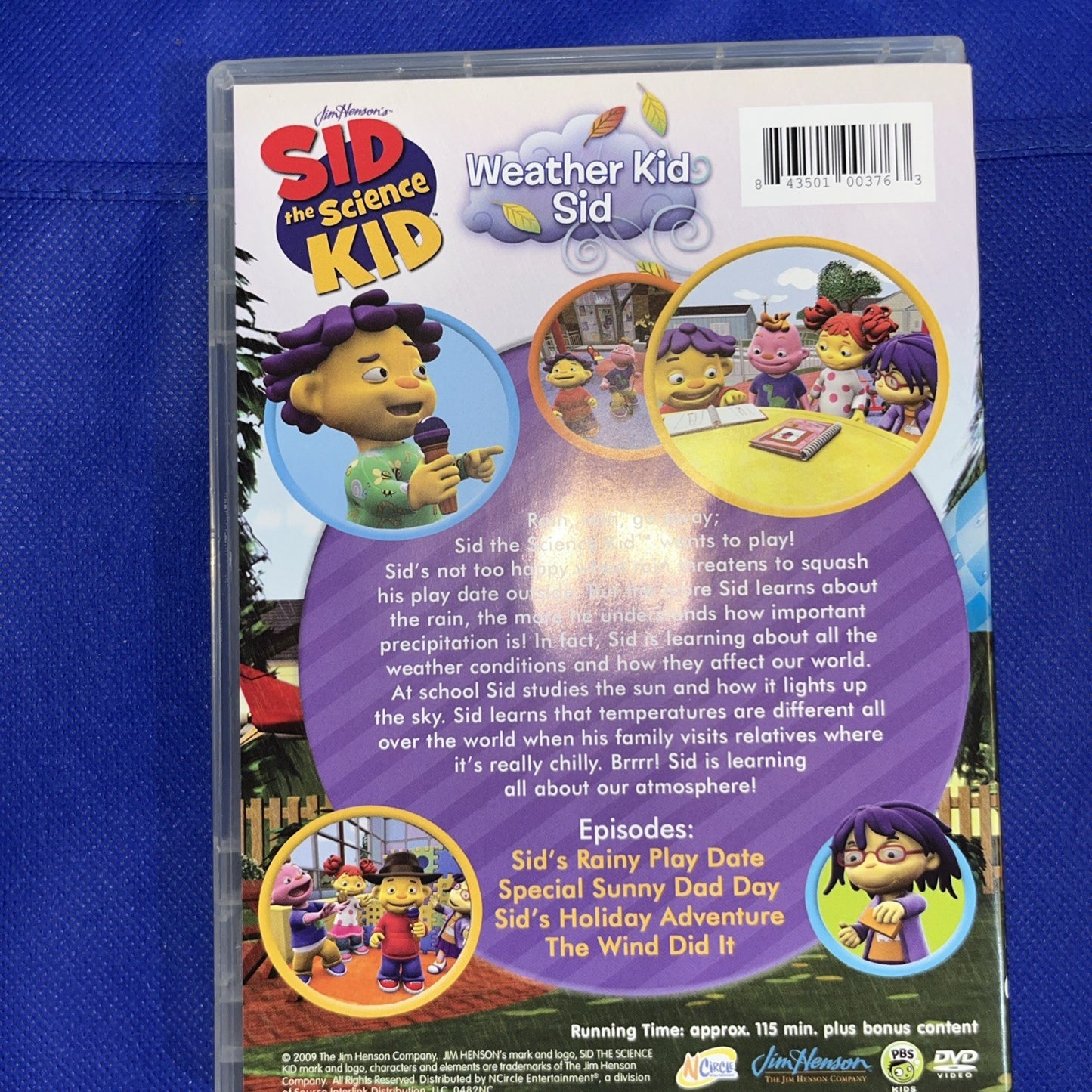 Sid the Science Kid: Weather Kid Sid (DVD, 2009)