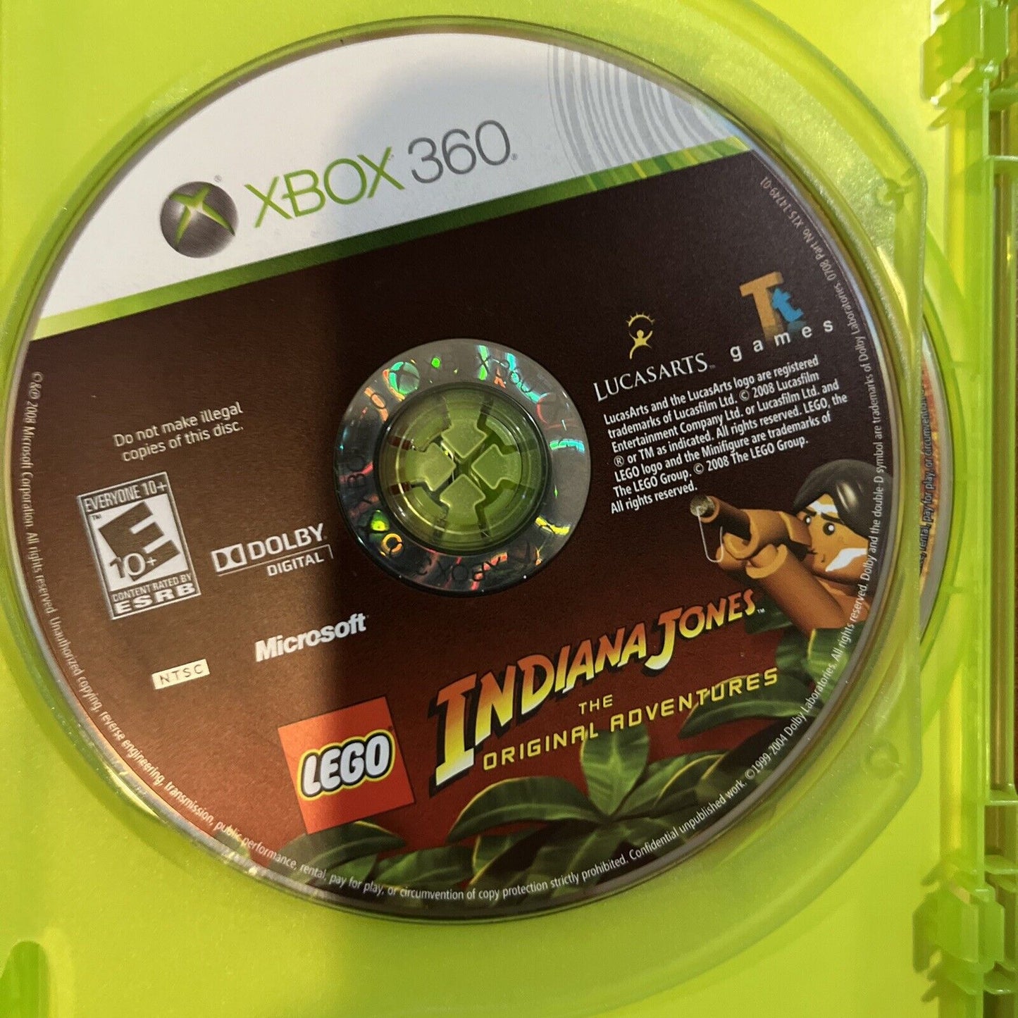 XBox 360 Lego Indiana Jones: The Original Adventures / Kung Fu Panda