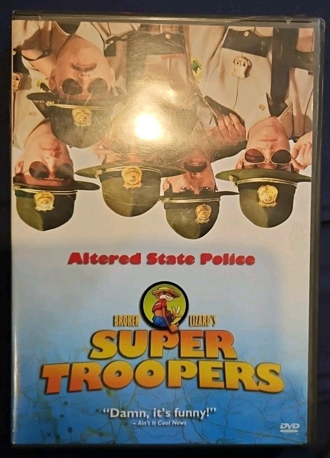 Super Troopers (DVD, 2002) New Sealed
