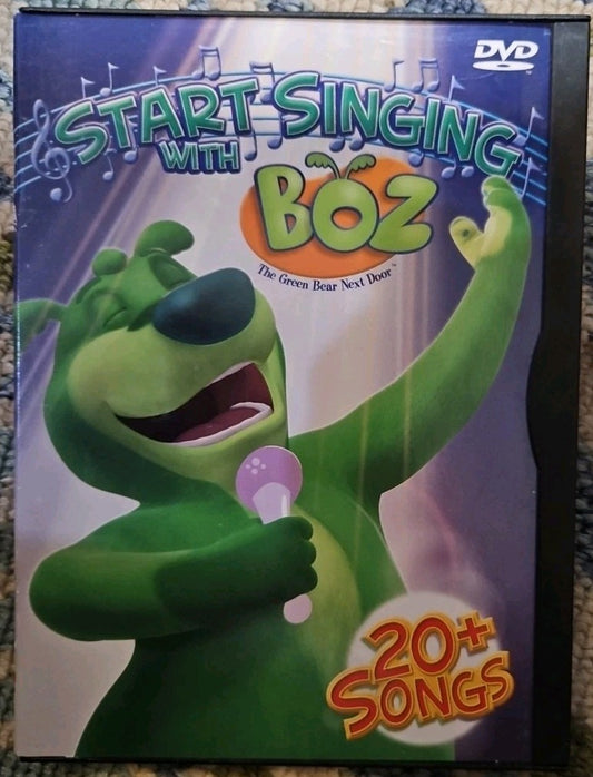 Start Singing With Boz DVD New Sealed