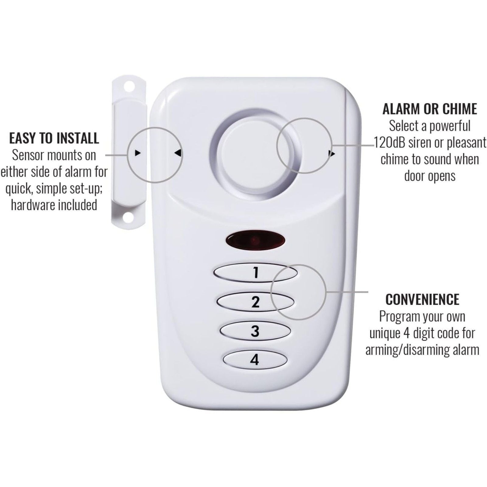 Sabre Shed & Garage Standalone Alarm - Brand New