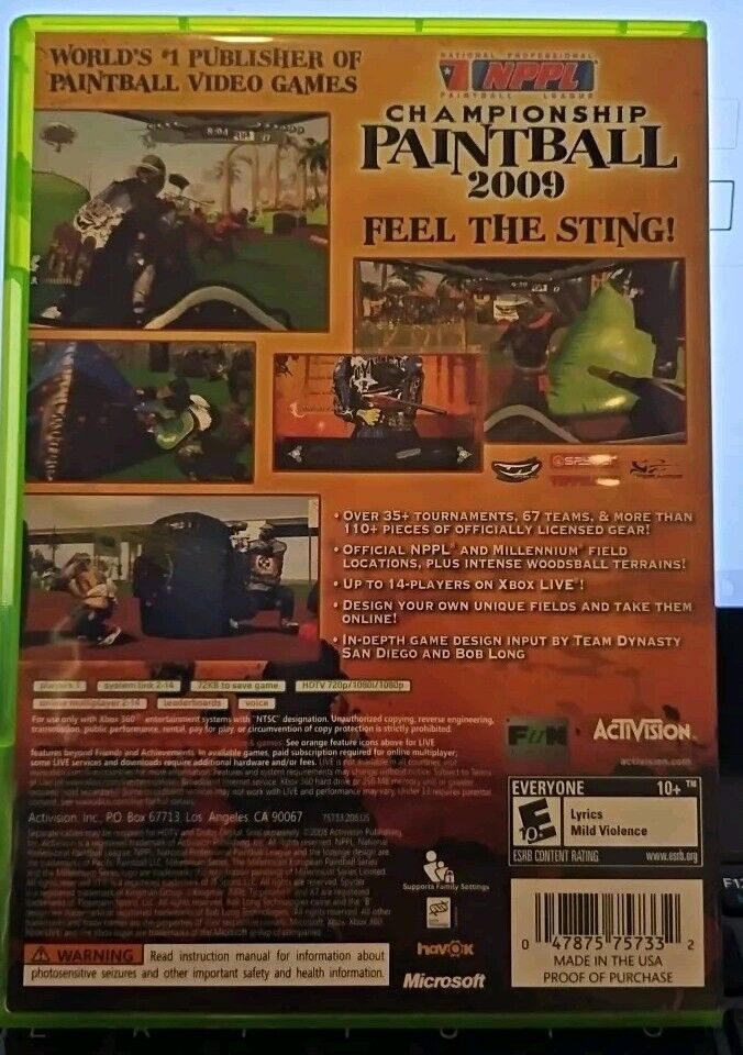 Paintball: Breakout 09 - Microsoft Xbox 360