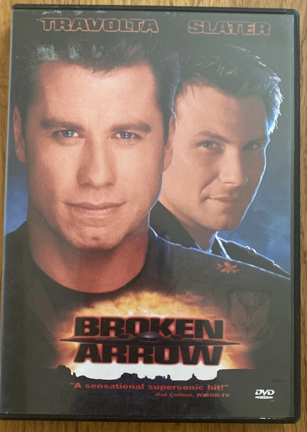 Broken Arrow (DVD, 1996) John Travolta, Christian Slater, John Woo