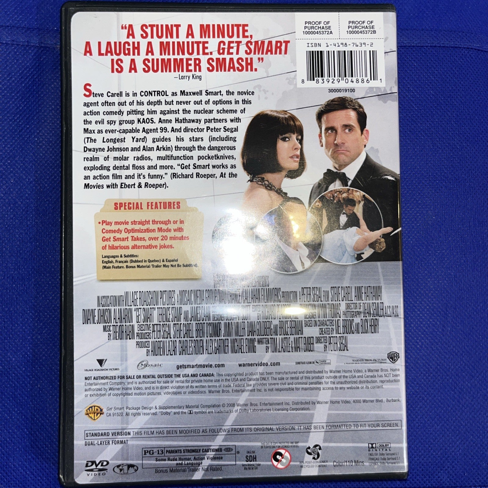 Get Smart (2008) (DVD, 2008)