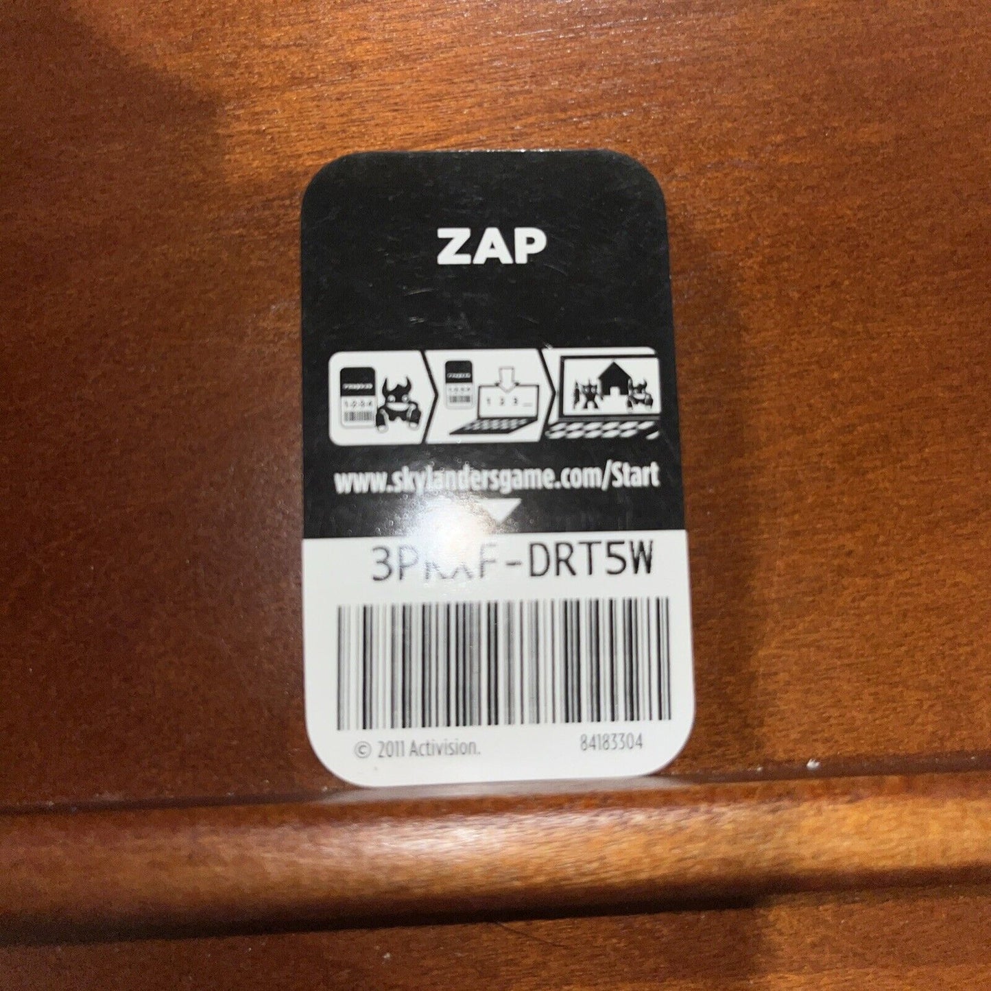 Skylanders Zap w/ Stickers And Cards