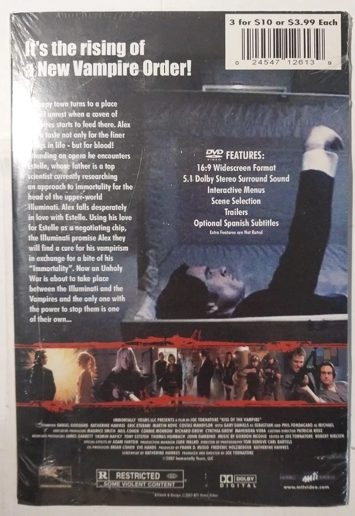 Kiss of the Vampire DVD Movie Horror