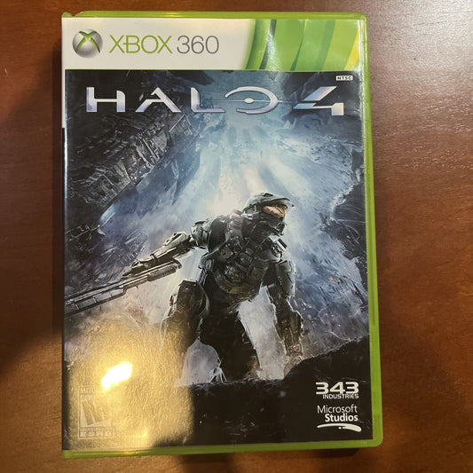 Halo 4 - Xbox 360 - New Case. Tested. No Scratches. Resealed