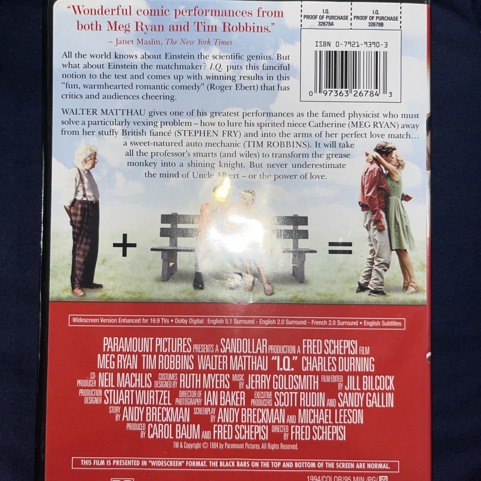 I.Q. (DVD, 1994)