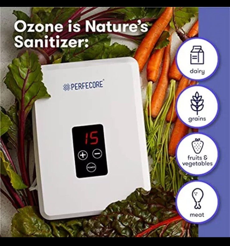 Perfecore Water Ozonator Odor Eliminator and Fresh Water Machine w/Diffuser