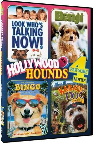 Hollywood Hounds: 4 Paw-Some Movies (DVD) New Sealed