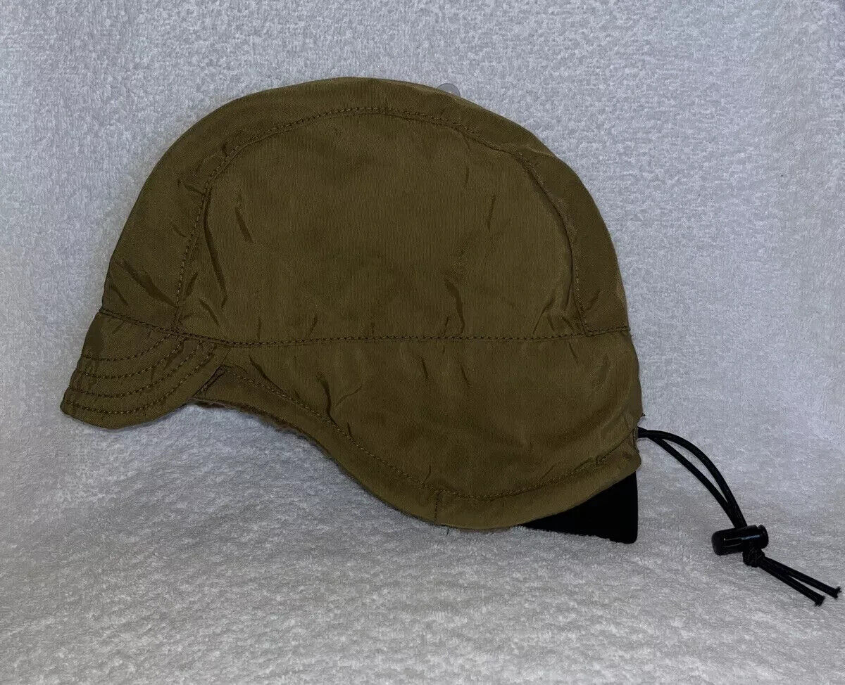 Kids Winter Warm Beanie Fleece Lined Cap Adjustable Hat With Brim