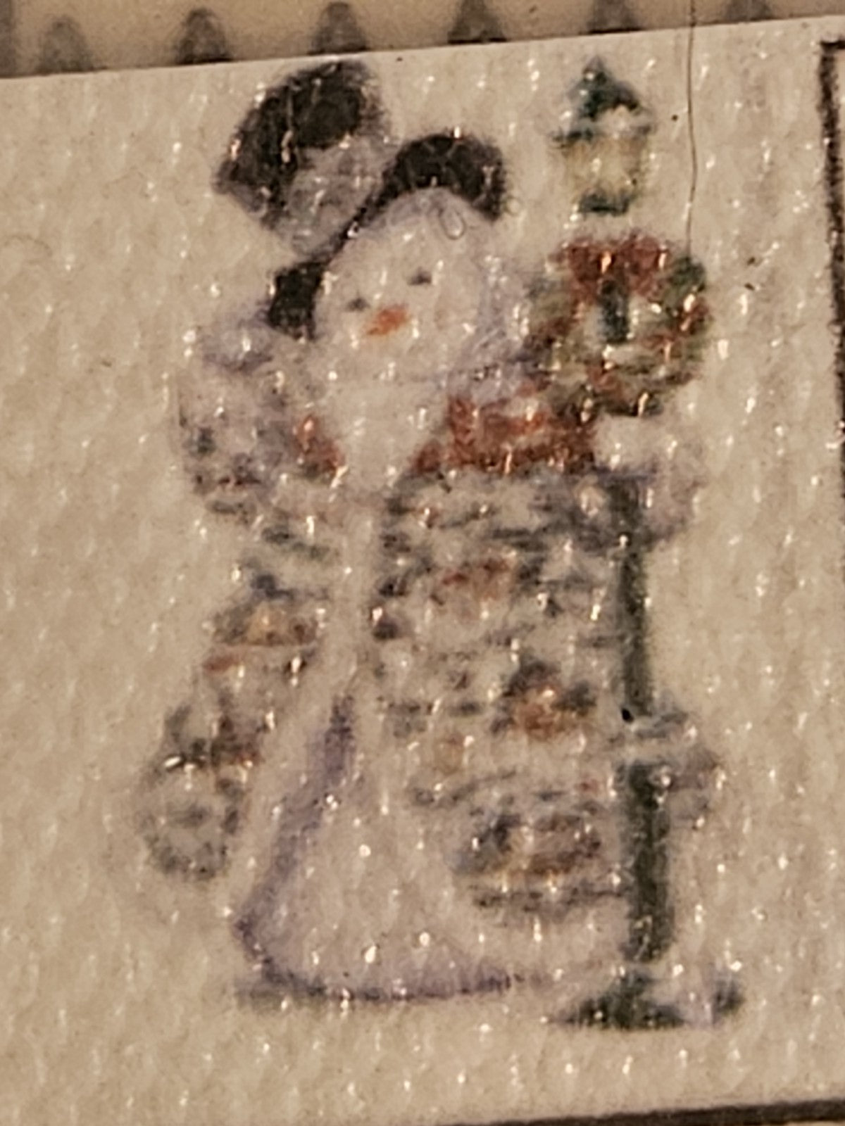 Snowman 5D Diamond Painting WX605 30cm x 40cm