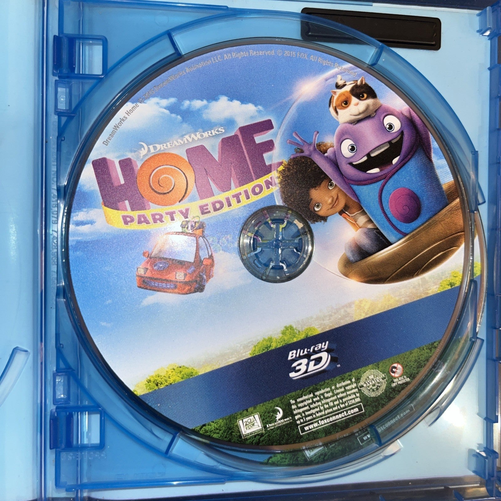 Home (Blu-ray 3D, 2015)