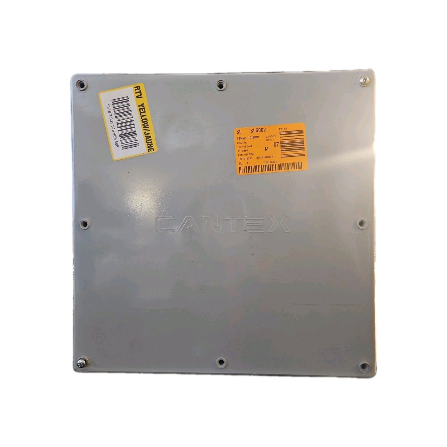 CANTEX 5133713 Electrical Box,PVC,13x13x6-1/4 in. 4FYU8