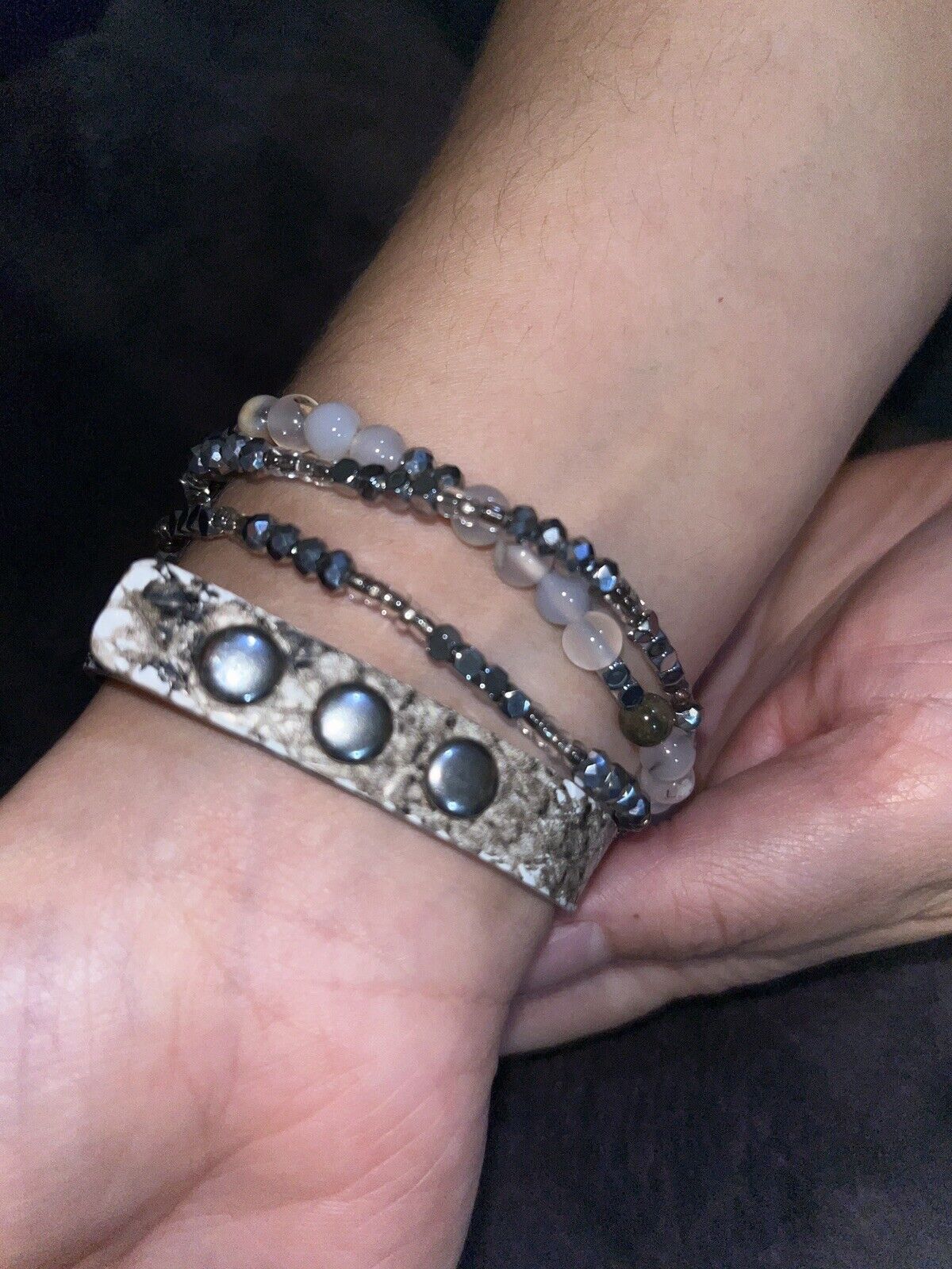 Faux Snake Skin Apple Watch Bejeweled Band 38/40/41 Series 4,5,6,7,8,9 & SE