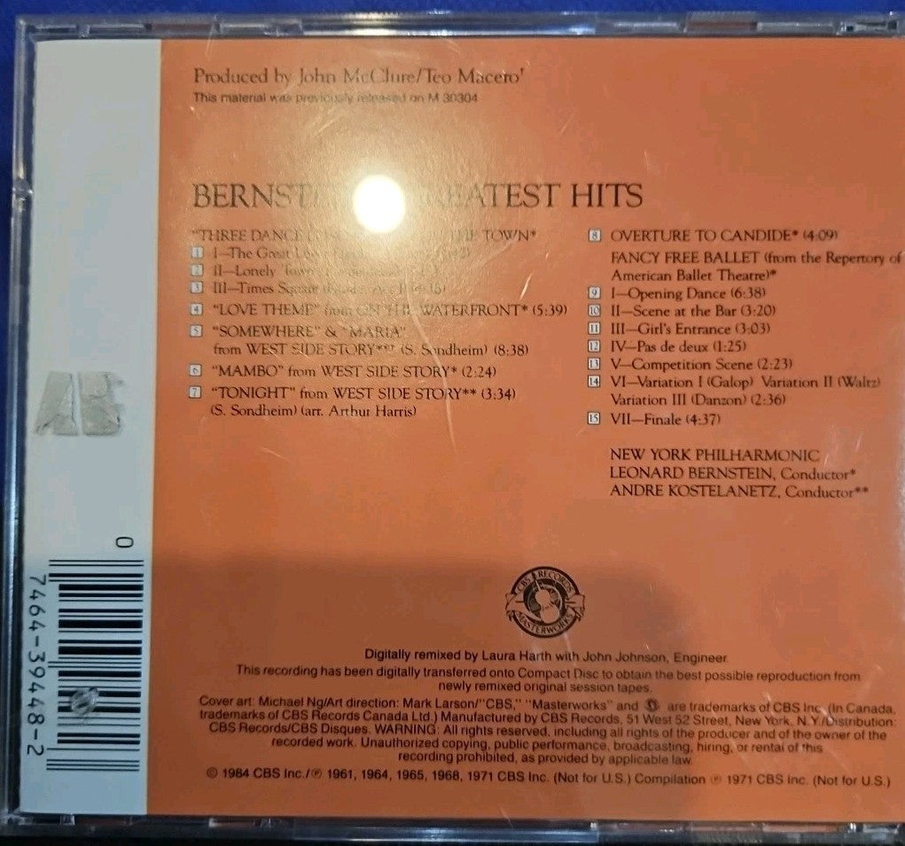 L. Bernstein - Greatest Hits (CD)