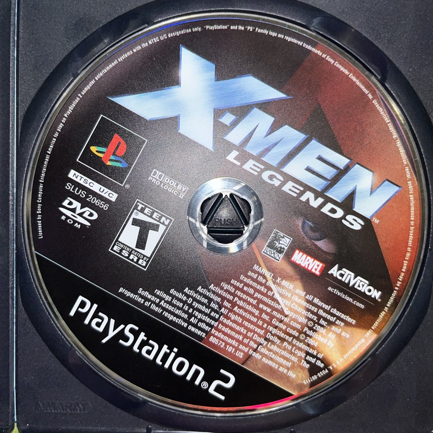 X-Men Legends (Sony PlayStation 2, 2004) Tested. Manual. New Case