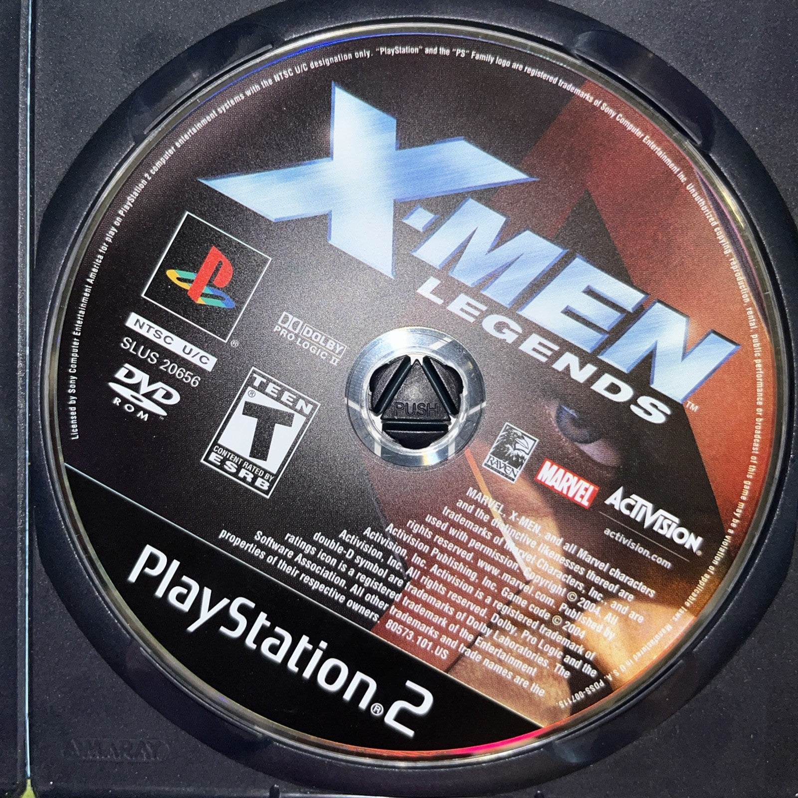 X-Men Legends (Sony PlayStation 2, 2004) Tested. Manual. New Case