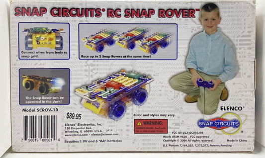 Elenco SCROV-10 Snap Rover Educational Radio Controlled Car