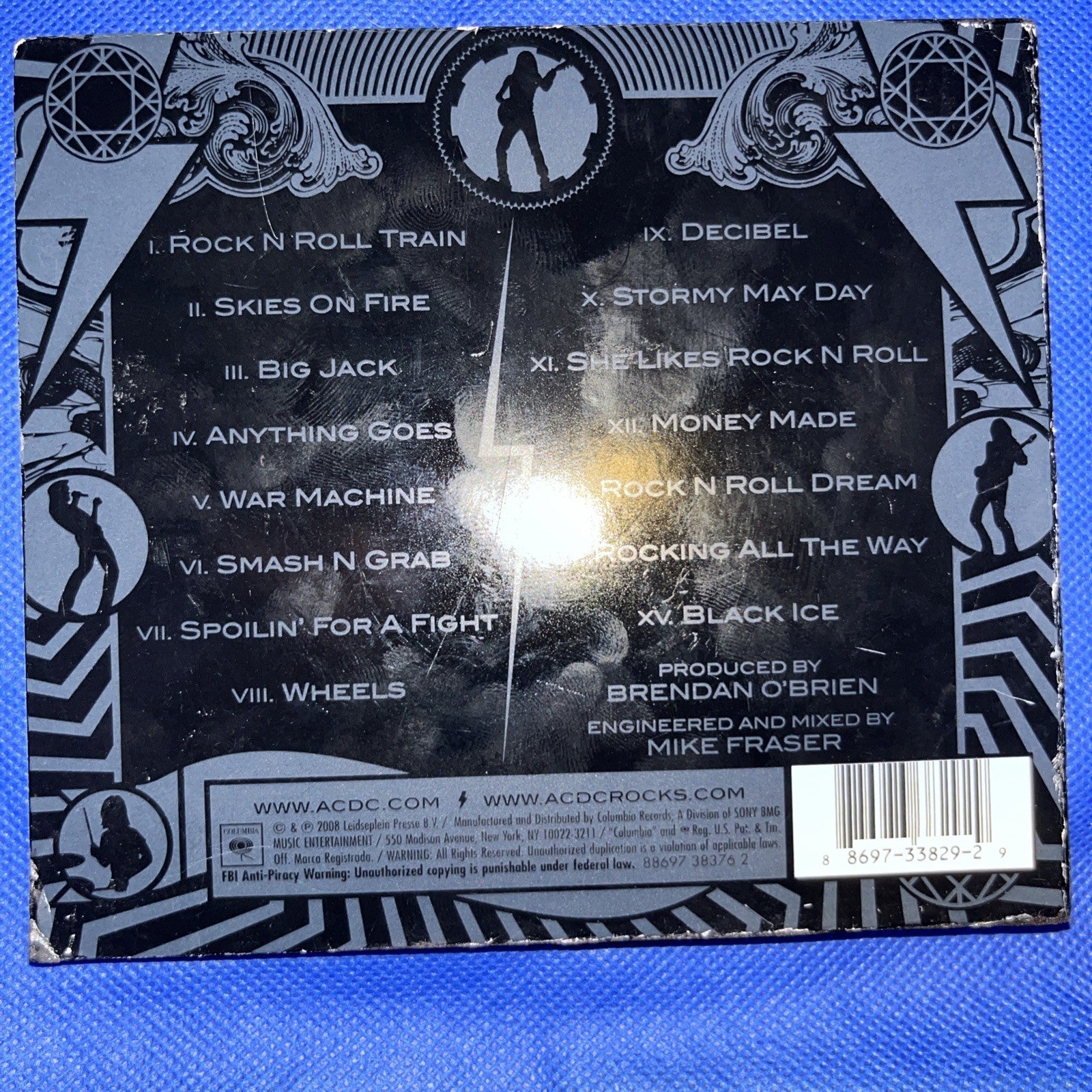 Black Ice by AC (CD, 2008) Tested