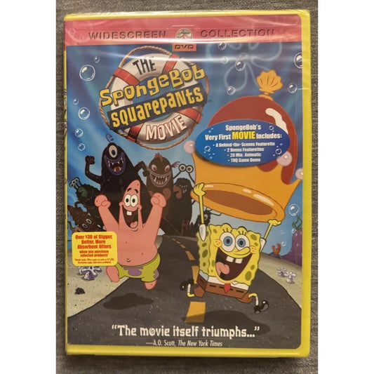 The SpongeBob Squarepants Movie (DVD) Brand New Sealed