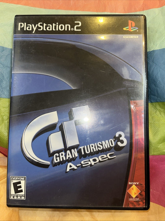 Gran Turismo 3 (PS2) Tested. W/Manual. Original Case. See Pics