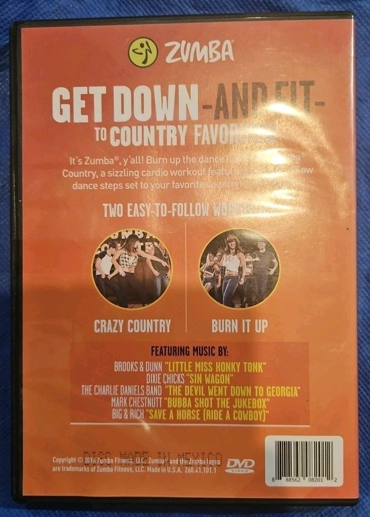 Zumba Country (DVD) No Digital Download