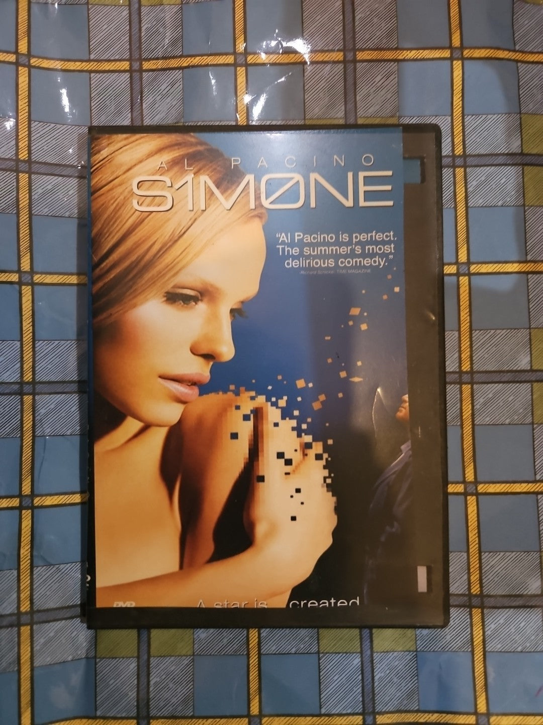 S1m0ne (DVD, 2003) Tested slim case cropped artwork.