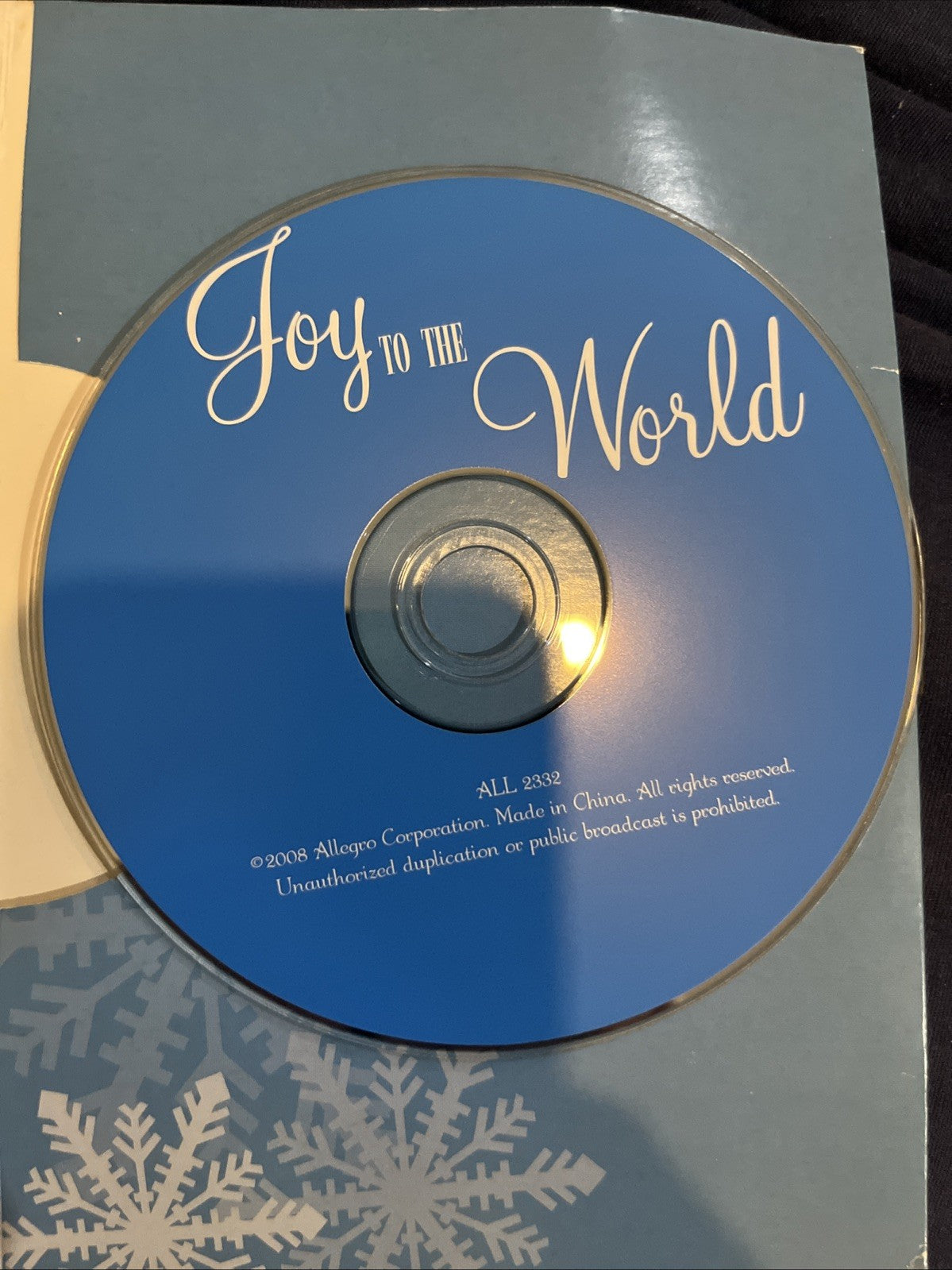 Joy To The World (CD-2008) 10 Smooth Jazz Christmas Holiday Songs