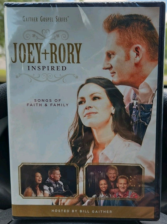 Joey + Rory Inspired [Video] by Joey + Rory (DVD, Gaither Music Group) Sealed